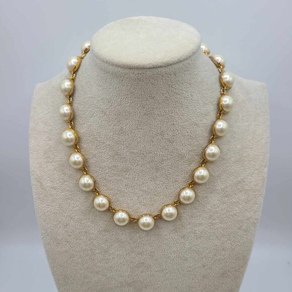 J Crew Faux Pearl Choker Necklace NWOT! - Picture 8 of 8